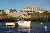 Monhegan island dans le Maine. © Philip Plisson / Plisson La Trinité / AA13138 - Nos reportages photos - Maine