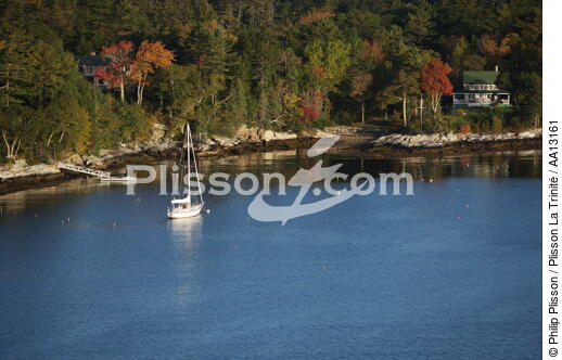 Paysage dans le Maine. - © Philip Plisson / Plisson La Trinité / AA13161 - Nos reportages photos - Maine