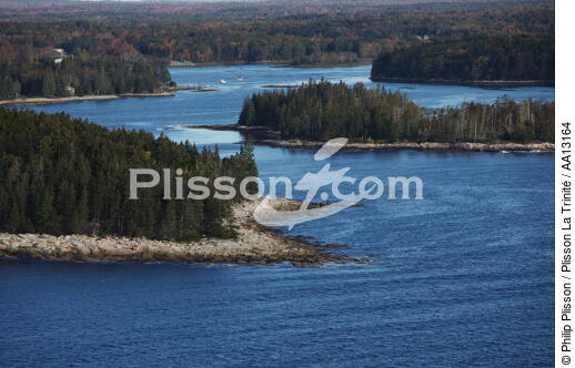 Paysage dans le Maine. - © Philip Plisson / Plisson La Trinité / AA13164 - Nos reportages photos - Maine