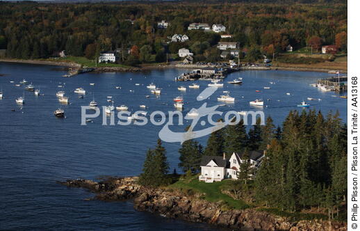 Paysage dans le Maine. - © Philip Plisson / Plisson La Trinité / AA13168 - Nos reportages photos - Maine