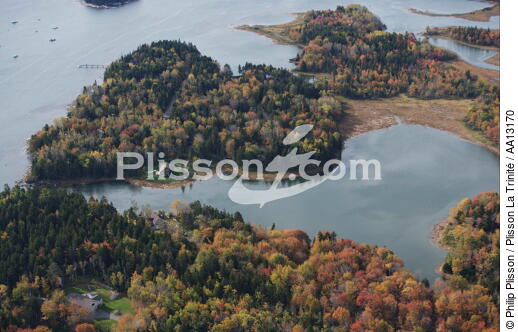 Seascape in Maine. - © Philip Plisson / Plisson La Trinité / AA13170 - Photo Galleries - Interior landscape