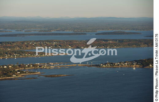 Seascape in Maine. - © Philip Plisson / Plisson La Trinité / AA13176 - Photo Galleries - Maine