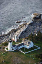 Pemaquid Point Light in Maine. © Philip Plisson / Plisson La Trinité / AA13229 - Photo Galleries - Lighthouse [Maine]