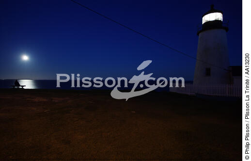 Pemaquid Point Light in Maine. - © Philip Plisson / Plisson La Trinité / AA13230 - Photo Galleries - American Lighthouses