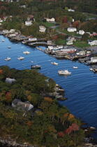 New Harbor dans le Maine. © Philip Plisson / Plisson La Trinité / AA13241 - Nos reportages photos - Ville [Maine]