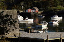 New Harbor dans le Maine. © Philip Plisson / Plisson La Trinité / AA13249 - Nos reportages photos - Ville [Maine]
