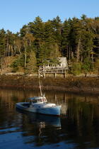 New Harbor dans le Maine. © Philip Plisson / Plisson La Trinité / AA13259 - Nos reportages photos - Nouvelle Angleterre