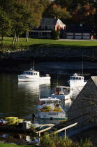 New Harbor in Maine. © Philip Plisson / Plisson La Trinité / AA13265 - Photo Galleries - New England