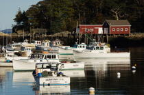 New Harbor in Maine. © Philip Plisson / Plisson La Trinité / AA13266 - Photo Galleries - Maine