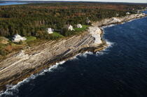New Harbor in Maine. © Philip Plisson / Plisson La Trinité / AA13273 - Photo Galleries - New England