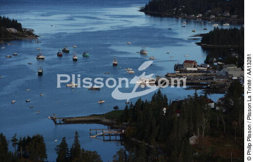 Port Clyde dans le Maine. - © Philip Plisson / Plisson La Trinité / AA13281 - Nos reportages photos - Ville [Maine]
