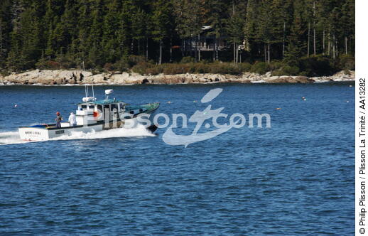Retour de pêche à Port Clyde dans le Maine. - © Philip Plisson / Plisson La Trinité / AA13282 - Nos reportages photos - Port Clyde