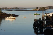 Port Clyde dans le Maine. © Philip Plisson / Plisson La Trinité / AA13287 - Nos reportages photos - Nouvelle Angleterre