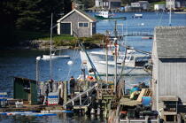 Port Clyde dans le Maine. © Philip Plisson / Plisson La Trinité / AA13290 - Nos reportages photos - Nouvelle Angleterre