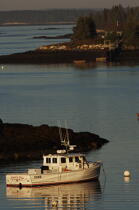 Port Clyde dans le Maine. © Philip Plisson / Plisson La Trinité / AA13297 - Nos reportages photos - Etats-Unis