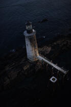 Ram Island Ledge Light dans le Maine. © Philip Plisson / Plisson La Trinité / AA13309 - Nos reportages photos - Phares USA