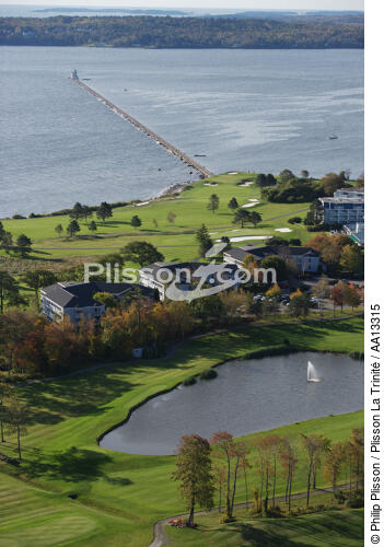 Rockland. - © Philip Plisson / Plisson La Trinité / AA13315 - Photo Galleries - Town [Maine]