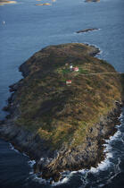 Seguin Island Light. © Philip Plisson / Plisson La Trinité / AA13323 - Nos reportages photos - Maine