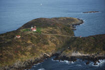 Seguin Island Light. © Philip Plisson / Plisson La Trinité / AA13327 - Nos reportages photos - Maine