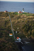 Seguin Island Light. © Philip Plisson / Plisson La Trinité / AA13328 - Nos reportages photos - Maine