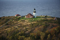 Seguin Island Light. © Philip Plisson / Plisson La Trinité / AA13329 - Nos reportages photos - Maine