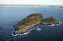 Seguin Island Light. © Philip Plisson / Plisson La Trinité / AA13330 - Photo Galleries - Lighthouse [Maine]