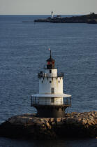 Spring Point Ledge Light in Maine. © Philip Plisson / Plisson La Trinité / AA13333 - Photo Galleries - Lighthouse [Maine]