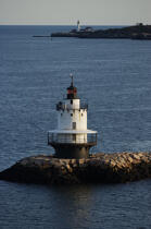 Spring Point Ledge Light in Maine. © Philip Plisson / Plisson La Trinité / AA13337 - Photo Galleries - American Lighthouses