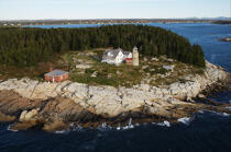 White Head Light in Maine. © Philip Plisson / Plisson La Trinité / AA13356 - Photo Galleries - Lighthouse [Maine]