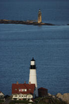 Portland Head Light dans le Maine. © Philip Plisson / Pêcheur d’Images / AA13358 - Nos reportages photos - Phares USA