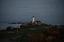 Portland Head Light in Maine. © Philip Plisson / Plisson La Trinité / AA13363 - Photo Galleries - Autumn Colors in New England