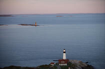 Portland Head Light dans le Maine. © Philip Plisson / Plisson La Trinité / AA13364 - Nos reportages photos - Nouvelle Angleterre