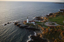 Portland Head Light in Maine. © Philip Plisson / Plisson La Trinité / AA13371 - Photo Galleries - American Lighthouses