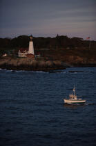 Portland Head Light in Maine. © Philip Plisson / Pêcheur d’Images / AA13378 - Photo Galleries - Lighthouse [Maine]