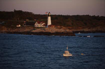 Portland Head Light in Maine. © Philip Plisson / Pêcheur d’Images / AA13380 - Photo Galleries - Lighthouse [Maine]