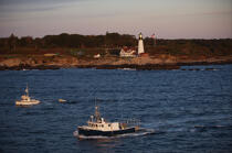 Portland Head Light in Maine. © Philip Plisson / Pêcheur d’Images / AA13381 - Photo Galleries - Lighthouse [Maine]