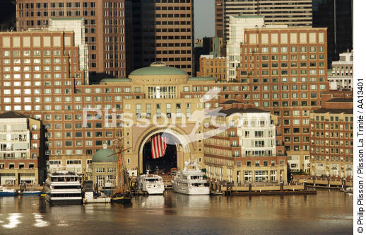 Boston in Massachusetts. - © Philip Plisson / Plisson La Trinité / AA13401 - Photo Galleries - Sky-scraper