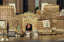 Boston in Massachusetts. © Philip Plisson / Plisson La Trinité / AA13401 - Photo Galleries - Motorboat
