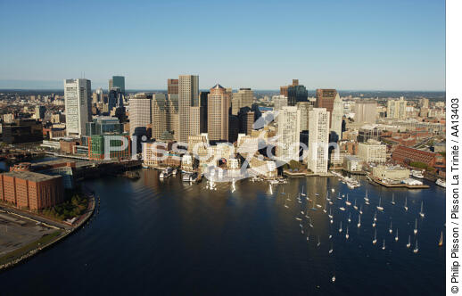 Boston dans le Massachusetts. - © Philip Plisson / Plisson La Trinité / AA13403 - Nos reportages photos - Gratte-ciel