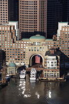 Boston. © Philip Plisson / Plisson La Trinité / AA13418 - Nos reportages photos - Gratte-ciel