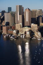 Boston. © Philip Plisson / Plisson La Trinité / AA13419 - Nos reportages photos - Gratte-ciel