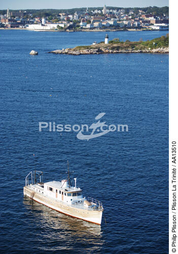 Gloucester in Massachusetts. - © Philip Plisson / Plisson La Trinité / AA13510 - Photo Galleries - Motorboat