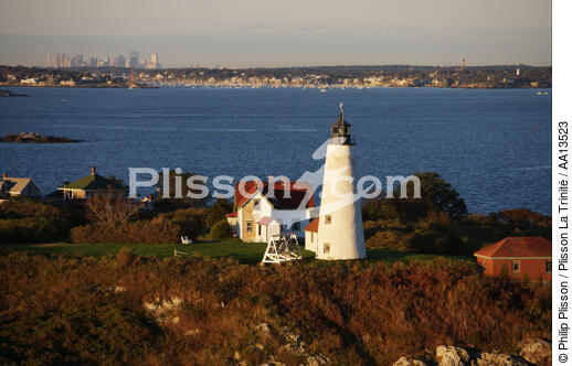 Bakers Island Light dans Massachusetts. - © Philip Plisson / Plisson La Trinité / AA13523 - Nos reportages photos - Massachusetts
