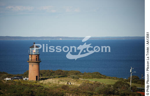 Gay Head Light dans le Massachusetts - © Philip Plisson / Plisson La Trinité / AA13561 - Photo Galleries - Lighthouse [Massachusetts]