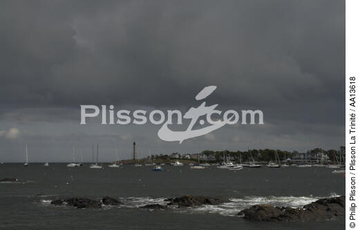 Marblehead in Massachusetts. - © Philip Plisson / Plisson La Trinité / AA13618 - Photo Galleries - Stormy sky