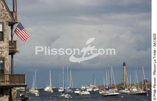 Marblehead dans le Massachusetts. - © Philip Plisson / Plisson La Trinité / AA13625 - Nos reportages photos - Elément d'un bateau