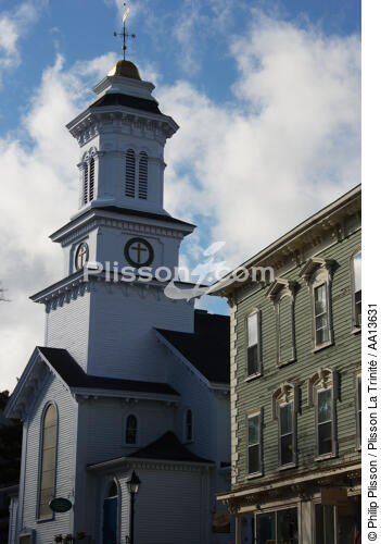 Marblehead dans le Massachusetts. - © Philip Plisson / Plisson La Trinité / AA13631 - Nos reportages photos - Clocher
