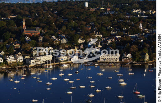 Marblehead dans le Massachusetts. - © Philip Plisson / Plisson La Trinité / AA13654 - Nos reportages photos - Ville [Massachusetts]