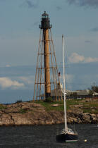 Marblehead Neck light © Philip Plisson / Plisson La Trinité / AA13665 - Photo Galleries - Lighthouse [Massachusetts]
