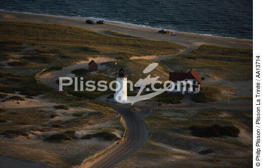 Race Point Light in Massachusetts. - © Philip Plisson / Plisson La Trinité / AA13714 - Photo Galleries - Cape Cod